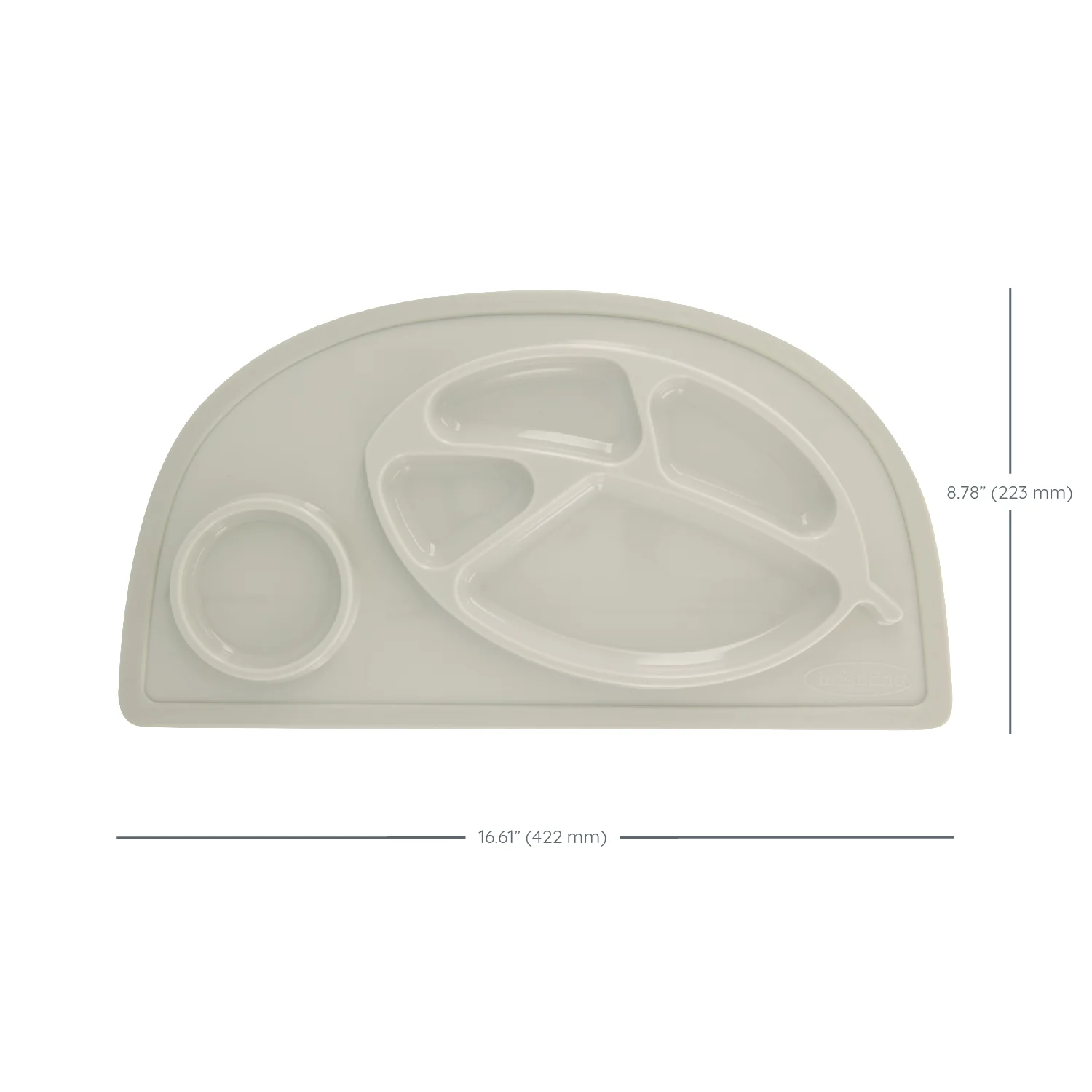 All-in-One Lil' Foodie Tray - Grey - Image 3