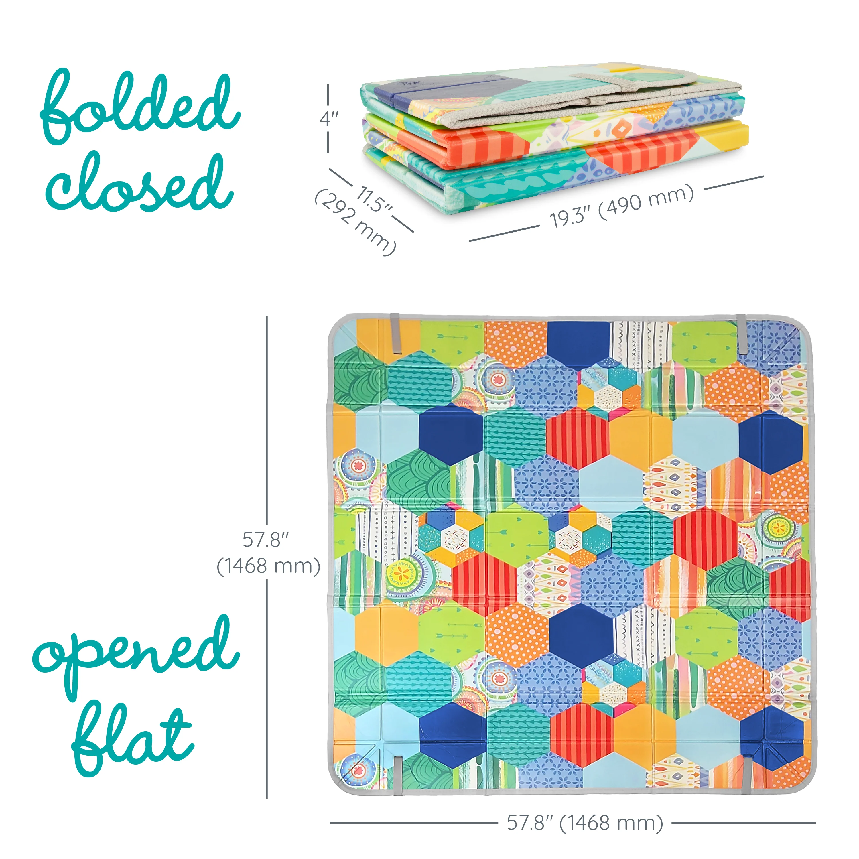 FOLDABLE SOFT FOAM MAT GO GAGA - Image 5