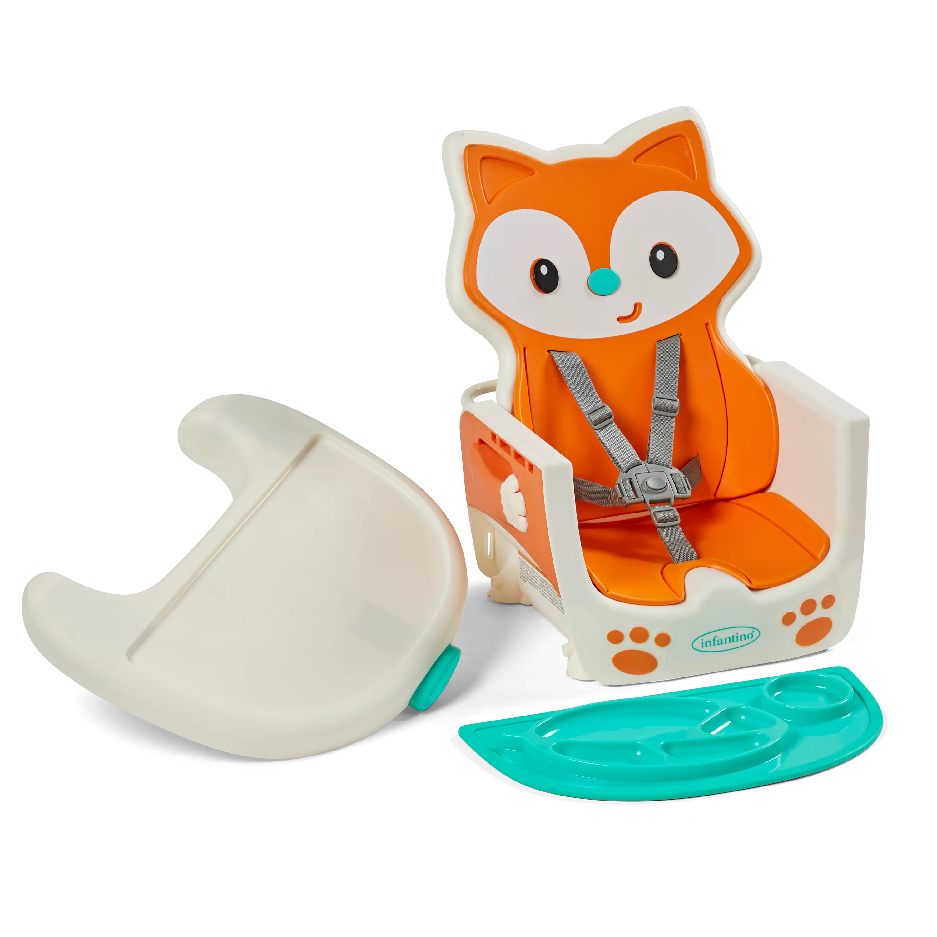 Grow-With-Me 4-in-1 Convertible High Chair - Fox - Image 14