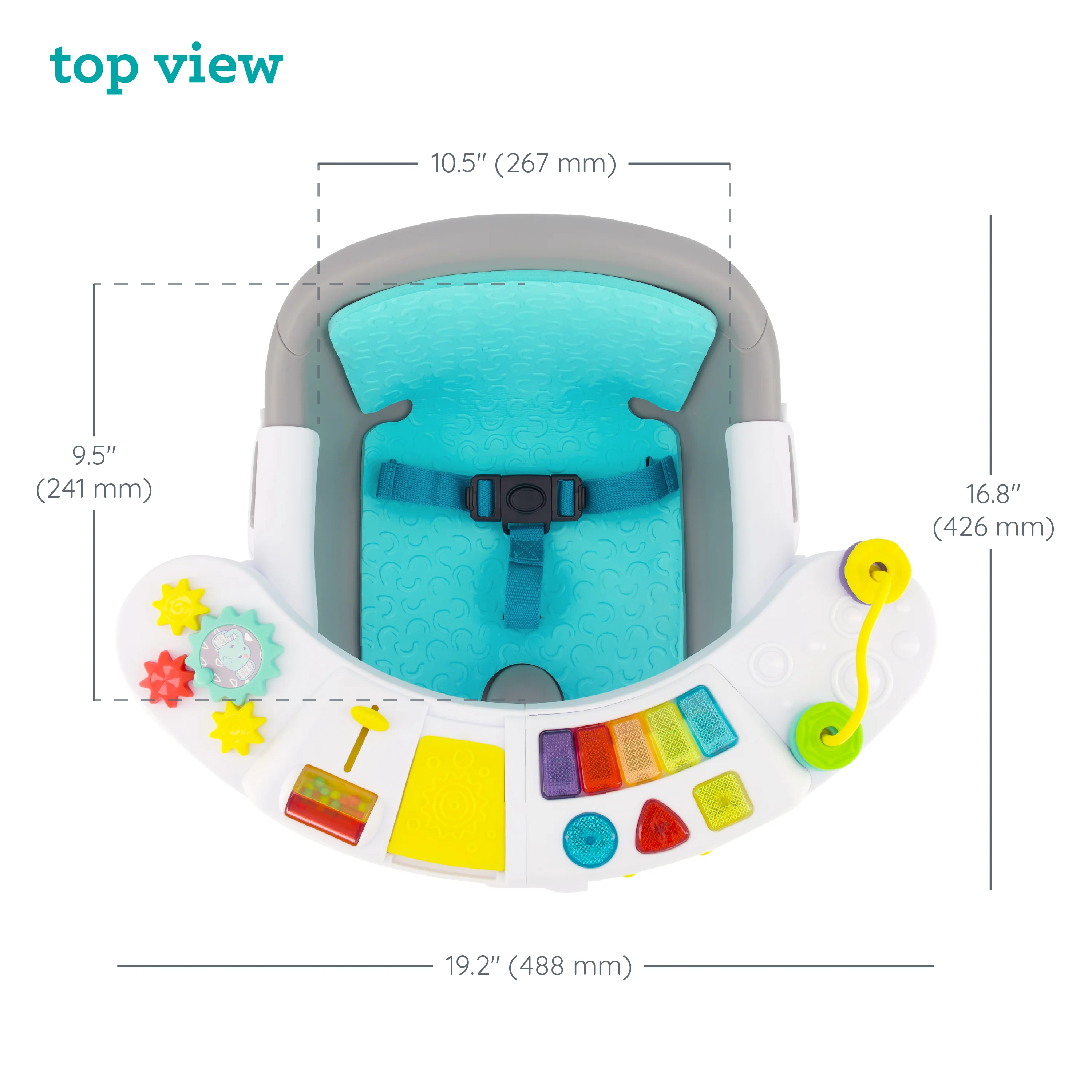 Music & Lights 3-in-1 Discovery Seat & Booster - Image 5