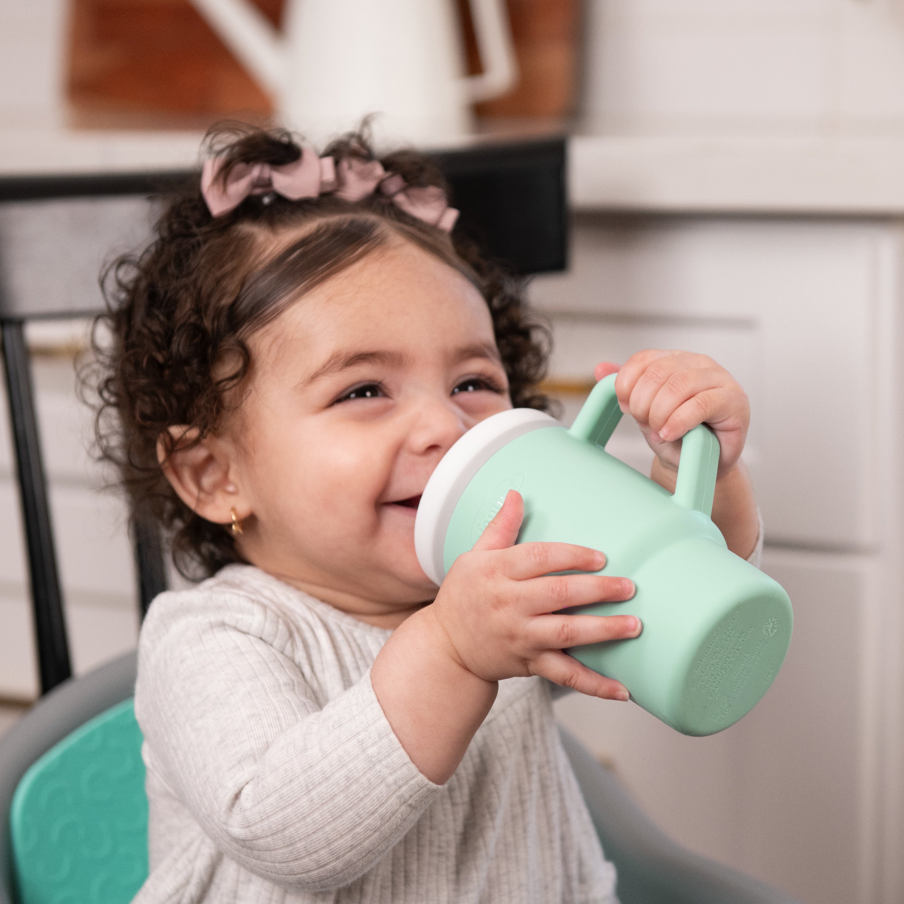 My 1st Tumbler™ Silicone 9oz - Cool Mint - Image 7