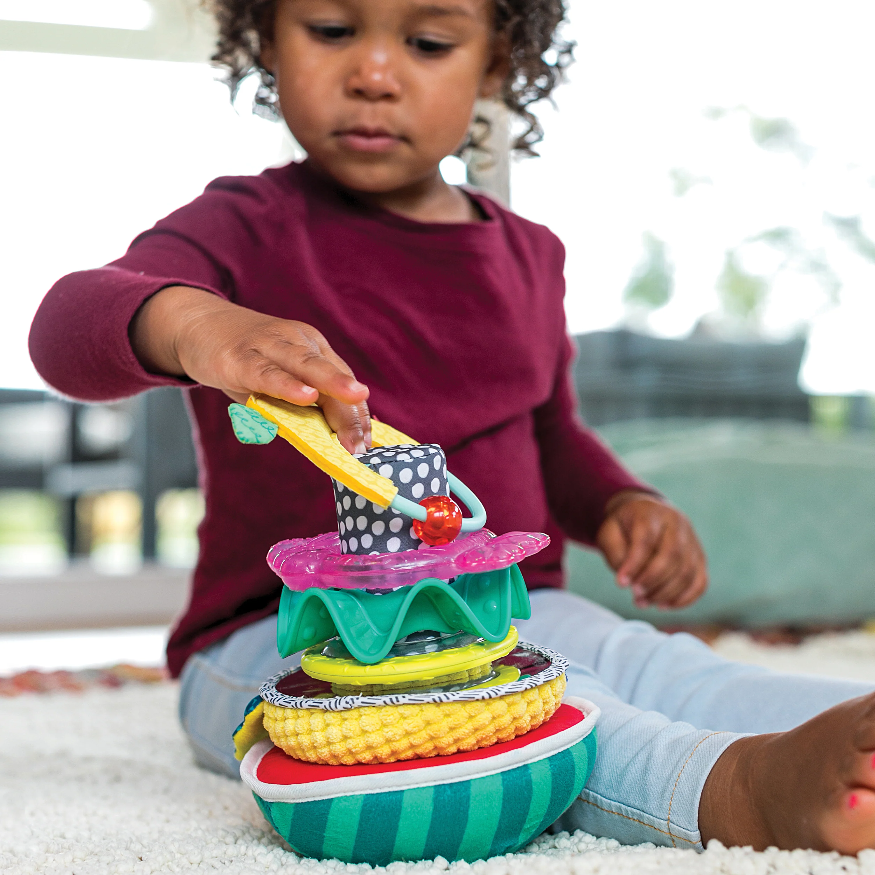 Sensory Stacking Rings - Image 4