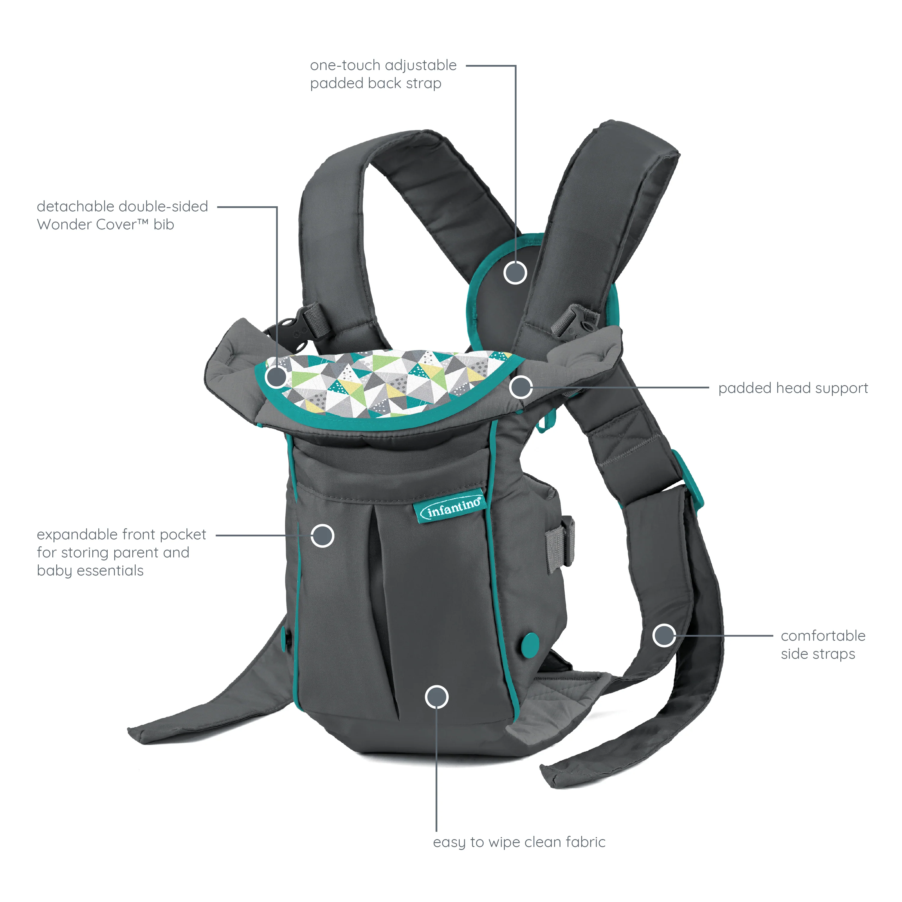 Swift Classic Carrier with Pocket – Gray - Image 7